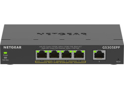 NETGEAR 5-Port Gigabit Ethernet High-Power PoE+ Plus Switch (GS305EPP)