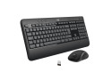 Logitech Advanced MK540 toetsenbord Inclusief muis USB QWERTZ Duits Zwart, Wit