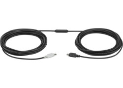 Logitech GROUP 10m Extender Cable PS/2-kabel 6-p Mini-DIN Zwart