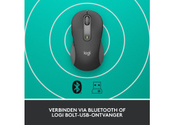 Logitech Signature M650 Draadloze Muis Zakelijk - Grafiet