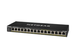 NETGEAR GS316PP Unmanaged Gigabit Ethernet (10/100/1000) Power over Ethernet (PoE) Zwart