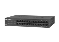 NETGEAR GS324 Unmanaged Gigabit Ethernet (10/100/1000) Zwart