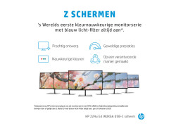 HP Z24u G3 61 cm (24") 1920 x 1200 Pixels WUXGA LED Zilver