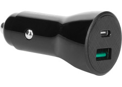 Mobiparts Car Charger 2-port 30W PD Fast Charging Black