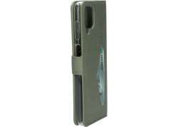 Mobiparts Classic Wallet Case Samsung Galaxy A12 (2021) Stone Green