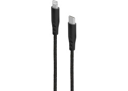 Mobiparts MP-113062 Lightning-kabel 1 m Zwart