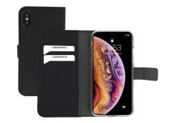 Mobiparts Saffiano Wallet Case Apple iPhone X, iPhone XS Black