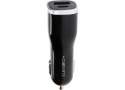 Mobiparts Car Charger Dual USB-A en USB-C 2.4A Black