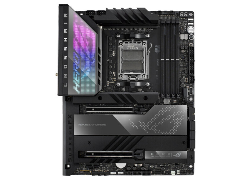 ASUS ROG CROSSHAIR X670E HERO | Socket AM5 | AMD X670 | 4xDDR5 | ATX | Moederbord