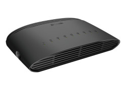 D-Link Switch Unmanaged Gigabit Ethernet (10/100/1000) Zwart