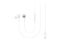 Samsung EO-IC100 Headset Bedraad In-ear Oproepen/muziek USB Type-C Wit