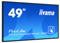 iiyama ProLite TF4939UHSC-B1AG computer monitor 124,5 cm (49") 3840 x 2160 Pixels 4K Ultra HD LED Touchscreen Multi-gebruiker Zw