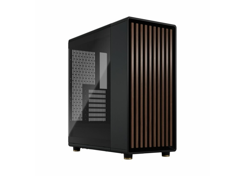 Case Fractal Design North Zwart TG Clear Charcoal Black ATX