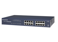 NETGEAR ProSAFE Unmanaged Switch - JGS516 - 16 Gigabit Ethernet poorten 10/100/1000 Mbps