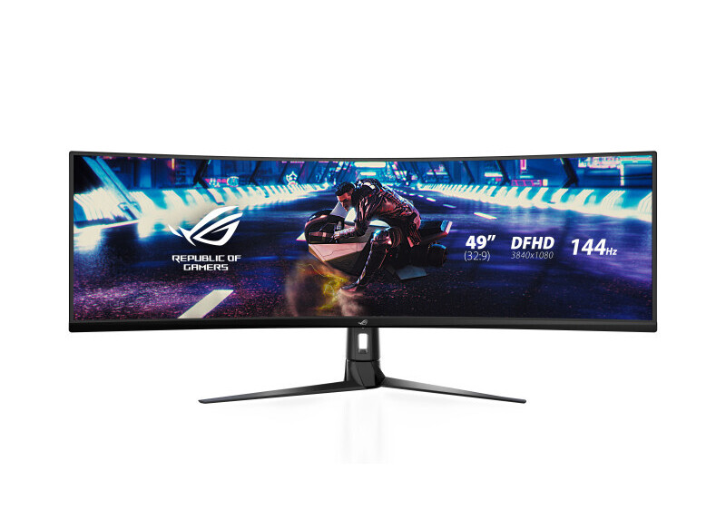 ASUS ROG Strix XG49VQ computer monitor 124,5 cm (49") 3840 x 1080 Pixels UltraWide Full HD LED Zwart