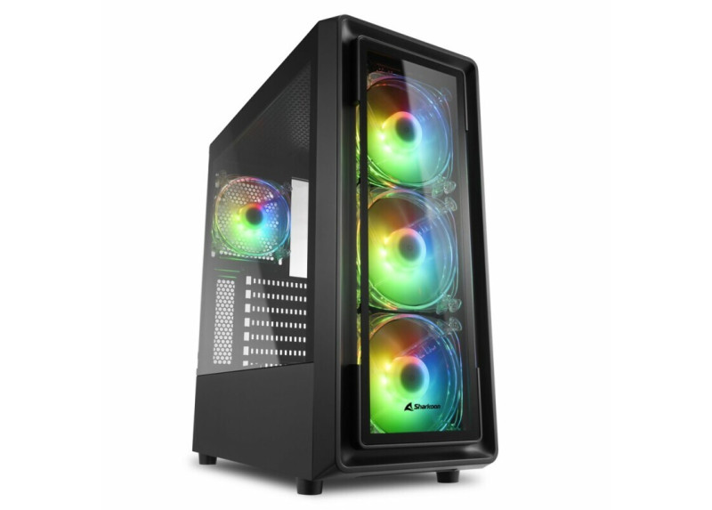 Sharkoon TK4 RGB Midi Tower Zwart