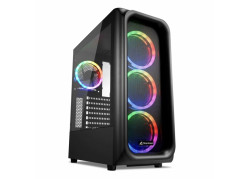 Sharkoon TK5M RGB ATX Desktop Zwart