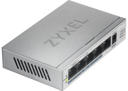 Zyxel GS1005HP Unmanaged Gigabit Ethernet (10/100/1000) Power over Ethernet (PoE) Zilver