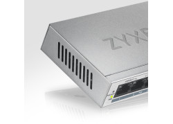 Zyxel GS1005HP Unmanaged Gigabit Ethernet (10/100/1000) Power over Ethernet (PoE) Zilver