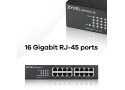 Zyxel GS1100-16 Unmanaged Gigabit Ethernet (10/100/1000)