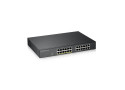 Zyxel GS1900-24EP Managed L2 Gigabit Ethernet (10/100/1000) Power over Ethernet (PoE) Zwart