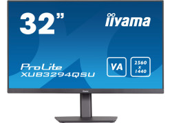 iiyama ProLite XUB3294QSU-B1 computer monitor 80 cm (31.5") 2560 x 1440 Pixels Wide Quad HD LCD Zwart