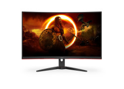 AOC G2 C32G2ZE/BK computer monitor 80 cm (31.5") 1920 x 1080 Pixels Full HD LED Zwart, Rood