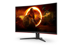 AOC G2 C32G2ZE/BK computer monitor 80 cm (31.5") 1920 x 1080 Pixels Full HD LED Zwart, Rood