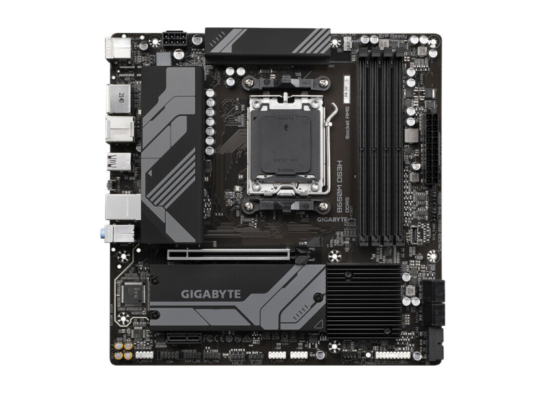 Gigabyte B650M DS3H | Socket AM5 | AMD B650 | 4xDDR5 | Micro-ATX | Moederbord