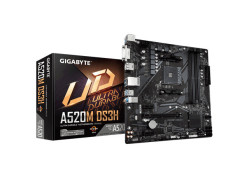 Gigabyte A520M DS3H (rev. 1.x) | Socket AM4 | AMD A520 | 4xDDR4 | Micro-ATX | Moederbord