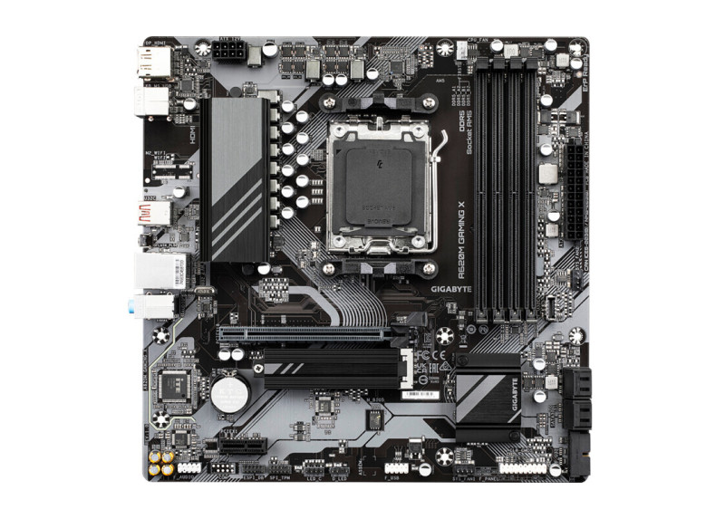 Gigabyte A620M GAMING X | Socket AM5 | AMD A620 | 4xDDR5 | Micro-ATX | Moederbord