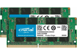 Crucial 32GB 2x16GB DDR4 3200MHz CL22 SODIMM