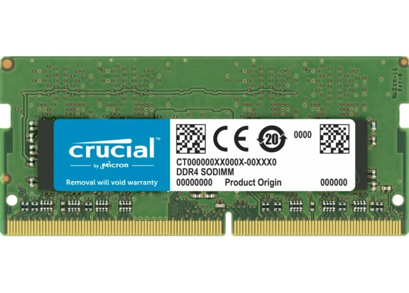 Crucial | 64GB 2x32GB DDR4 | 3200MHz | SODIMM | CL22 | Geheugenmodule | RAM