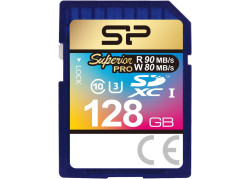 SD Silicon Power Superior Pro 128GB SD UHS-I Klasse 10