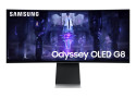 Samsung Odyssey Neo G8 LS34BG850SUXEN computer monitor 86,4 cm (34") 3440 x 1440 Pixels UltraWide Quad HD OLED Zilver