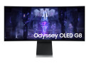 Samsung Odyssey Neo G8 LS34BG850SUXEN computer monitor 86,4 cm (34") 3440 x 1440 Pixels UltraWide Quad HD OLED Zilver