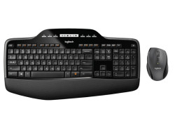 Logitech MK710 Performance toetsenbord Inclusief muis RF Draadloos QWERTZ Duits Zwart