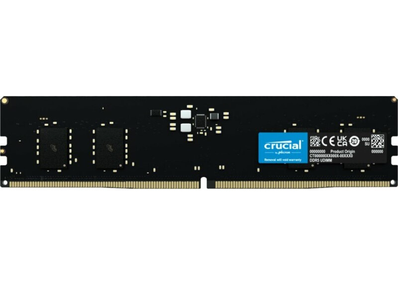 Crucial | 1x8GB DDR5 | 5600MHz | DIMM | CL46 | Geheugenmodule | RAM