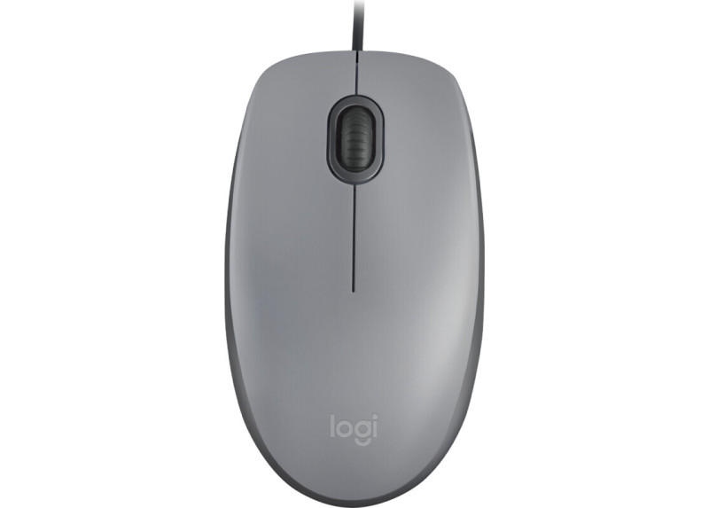 Logitech M110 Bedrade Muis - Grijs