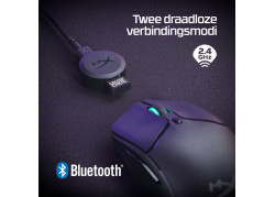 HyperX Pulsefire Haste 2 - draadloze gamingmuis (zwart)