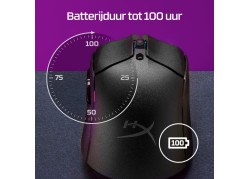 HyperX Pulsefire Haste 2 - draadloze gamingmuis (zwart)