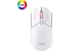 HyperX Pulsefire Haste 2 - draadloze gamingmuis (wit)