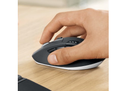 Logitech MK850 Performance toetsenbord Inclusief muis RF-draadloos + Bluetooth QWERTZ Duits Zwart