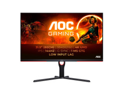 AOC G3 U32G3X/BK LED display 80 cm (31.5") 3840 x 2160 Pixels 4K Ultra HD Zwart, Rood