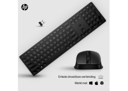 HP 650 draadloze toetsenbord- en muiscombinatie (Qwerty EU)