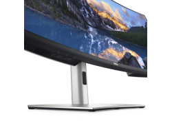 DELL UltraSharp U3824DW LED display 95,2 cm (37.5") 3840 x 1600 Pixels Wide Quad HD+ LCD Zwart, Zilver