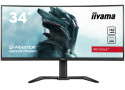 iiyama G-MASTER GB3467WQSU-B5 computer monitor 86,4 cm (34") 3440 x 1440 Pixels UltraWide Quad HD LED Zwart