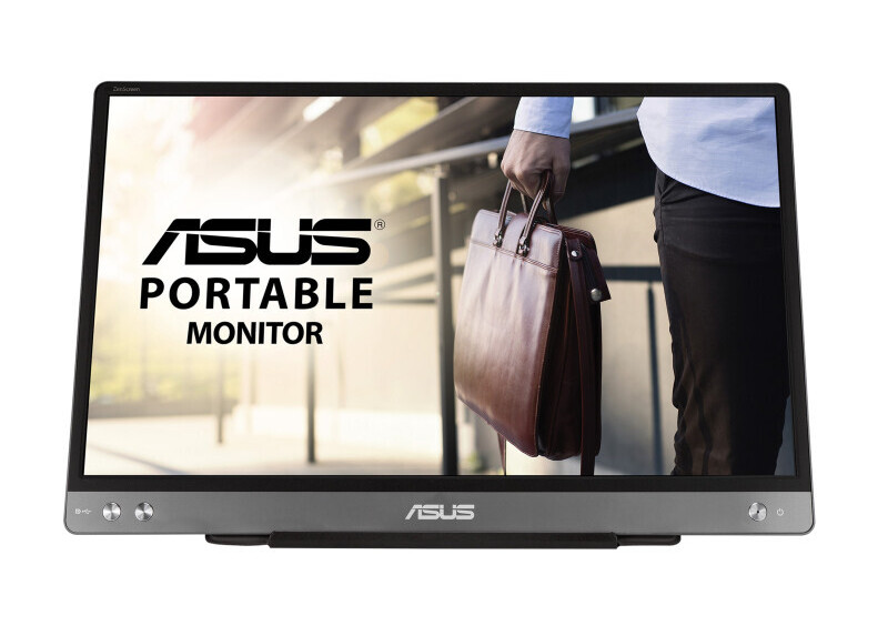 ASUS MB14AC computer monitor 35,6 cm (14") 1920 x 1080 Pixels Full HD Grijs