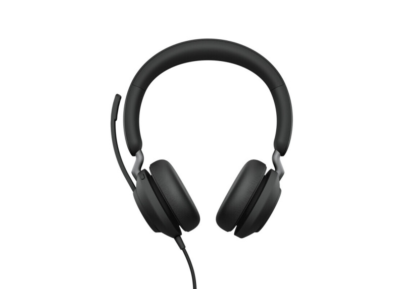 Jabra Evolve2 40 SE Headset Bedraad Hoofdband Oproepen/muziek USB Type-A Zwart