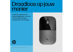 HP Z3700 Dual Wireless Mouse Zilver